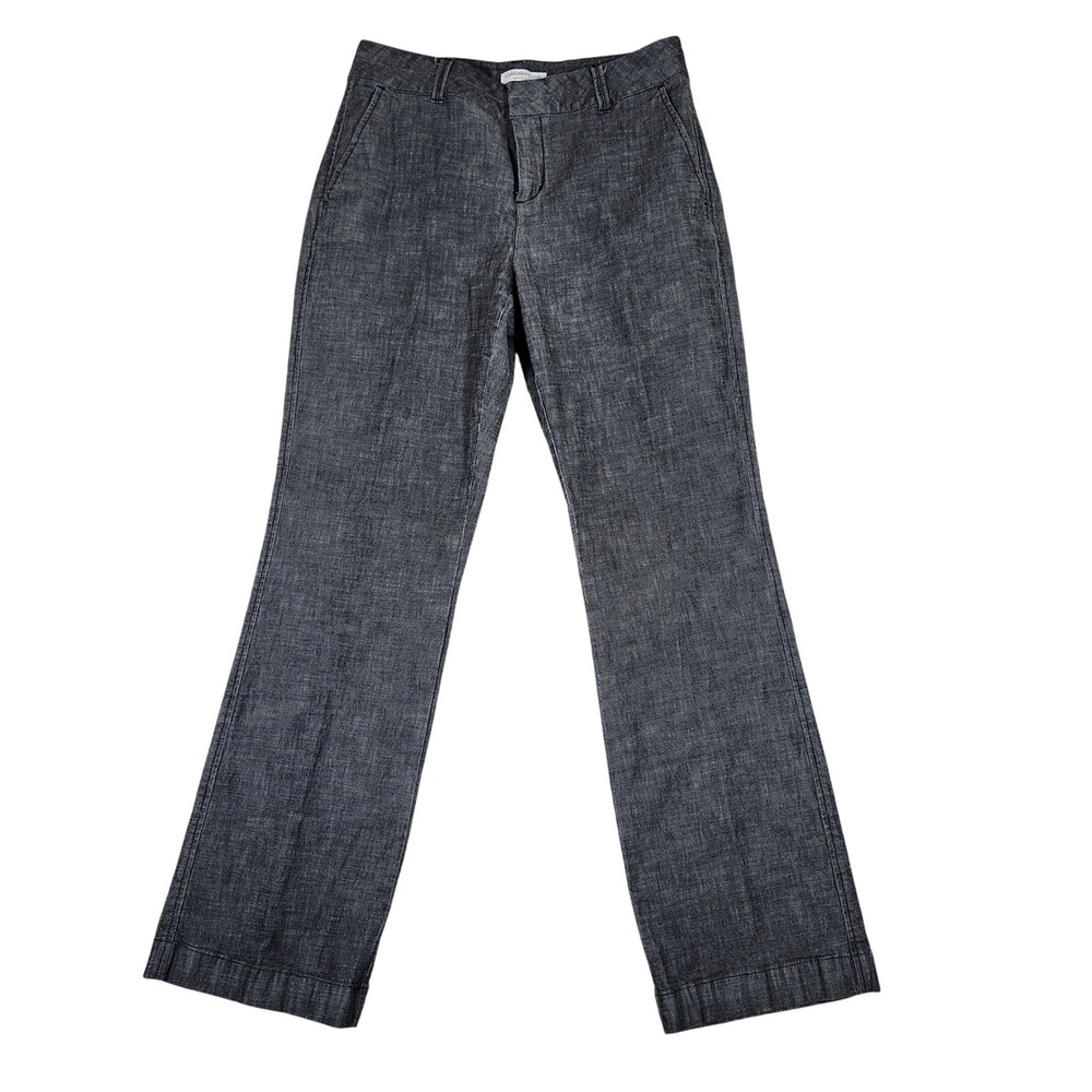 Coldwater Creek Natural Fit Women's Darkβ Wash Flare Leg Pants Size 10